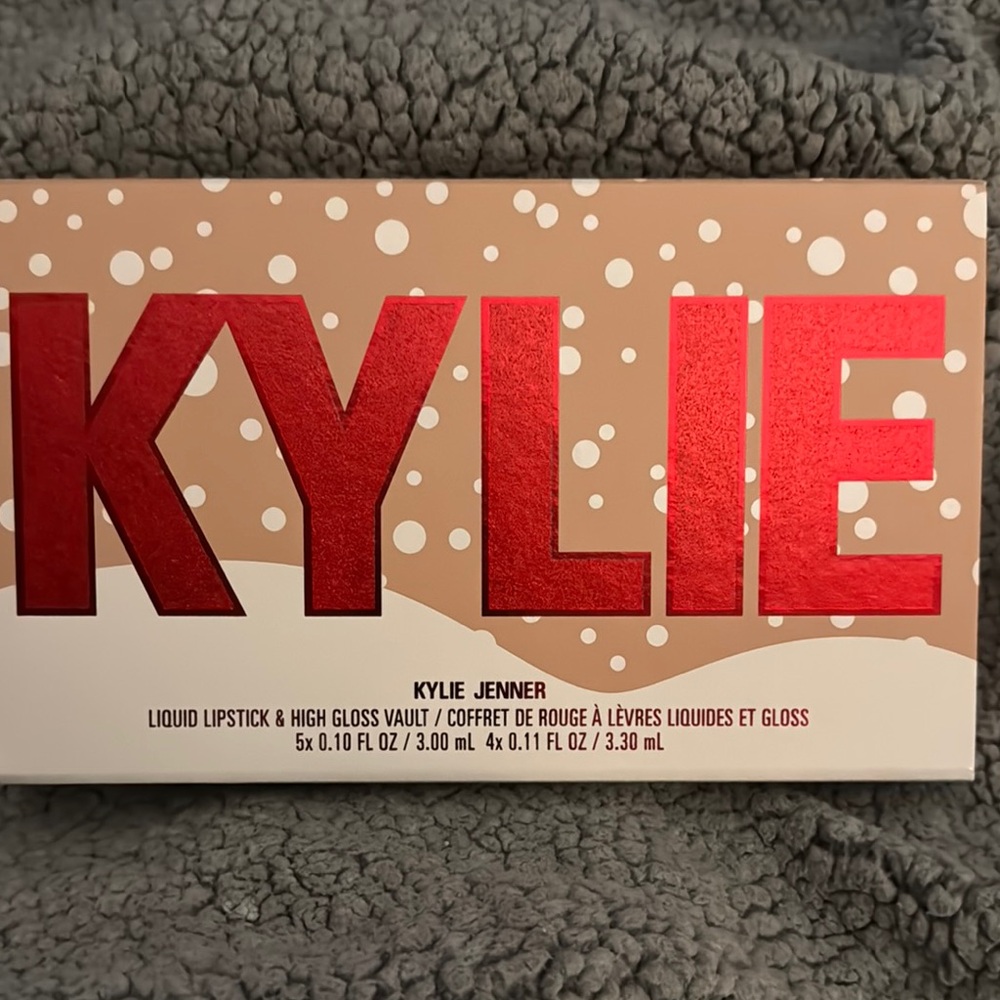 Kylie Cosmetics Red and White Lipstick Collection